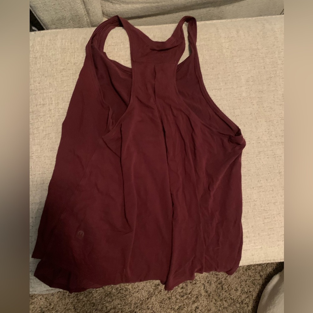 Maroon LuluLemon tank